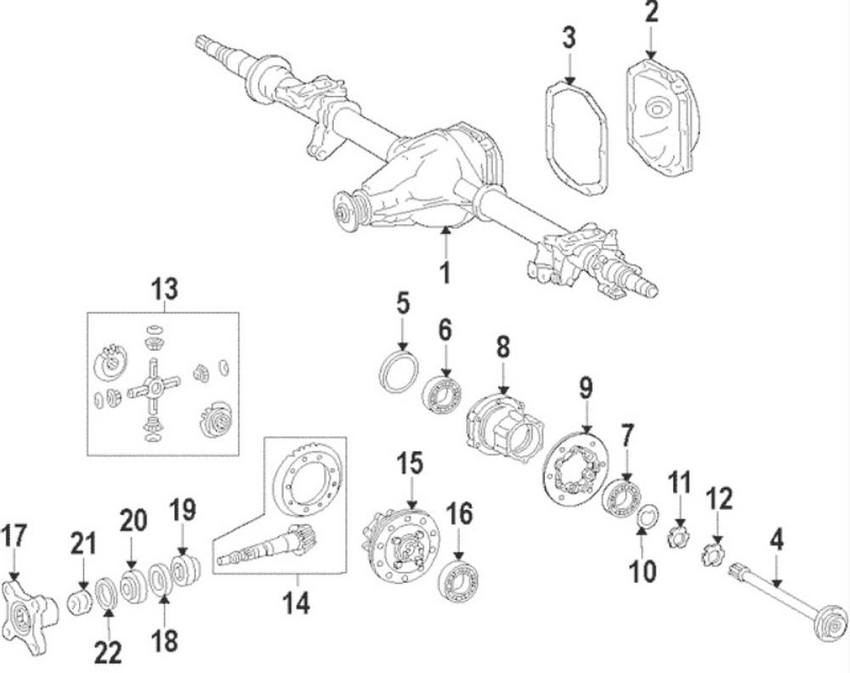 Mercedes Wheel Bearing - Rear Inner 0079812105